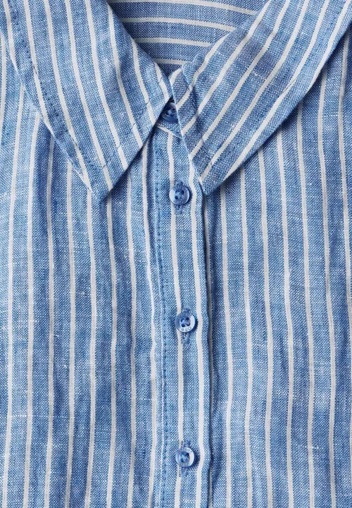 Randig linneblus, serenity blue