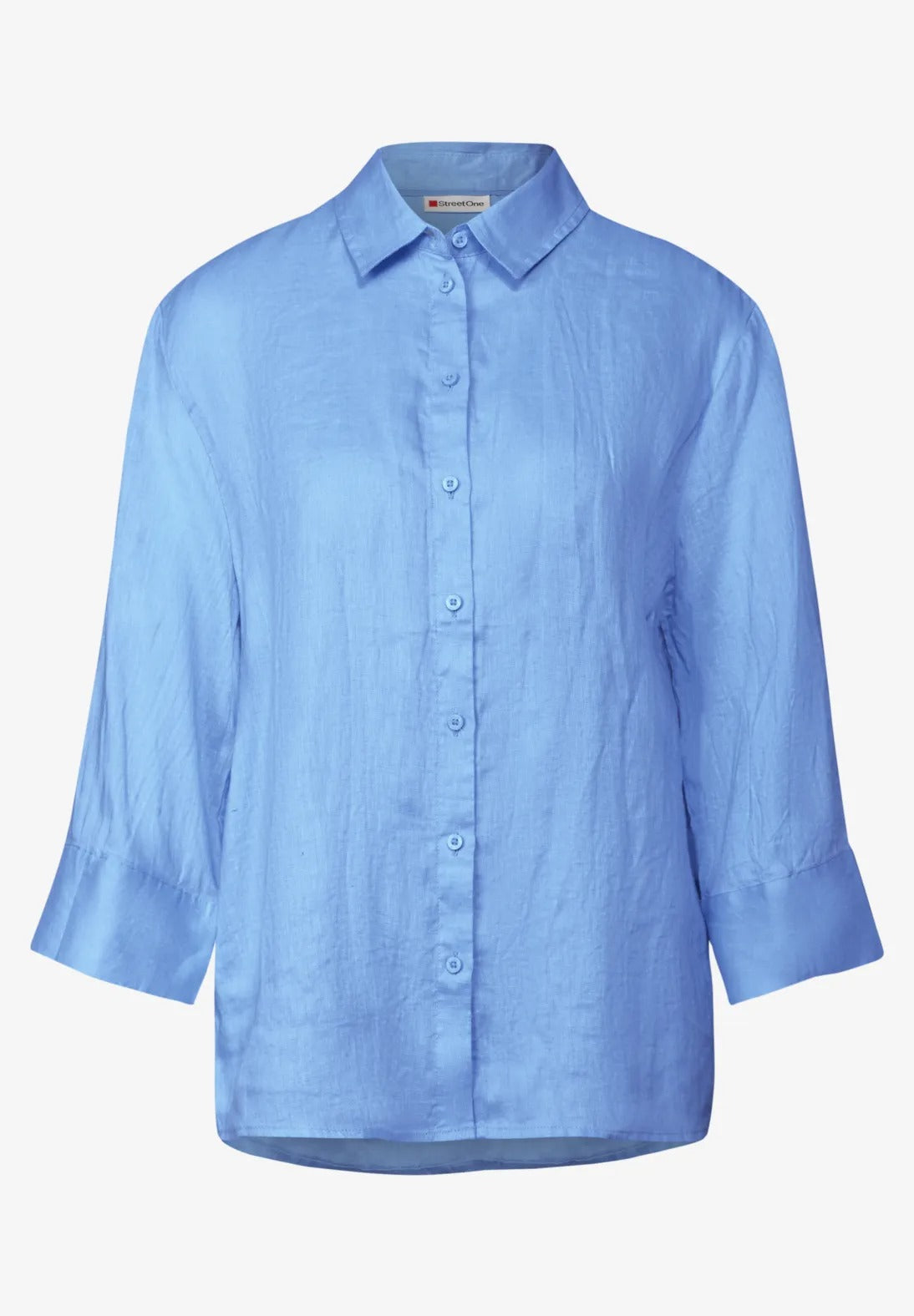 Linneskjorta, serenity blue