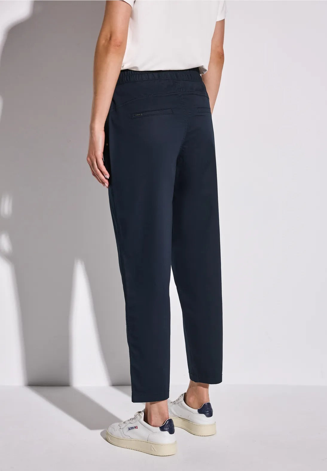 Cargobyxor i Bonny stil, bomull, deep blue