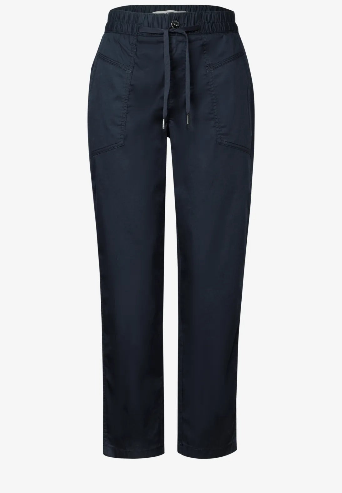 Cargobyxor i Bonny stil, bomull, deep blue