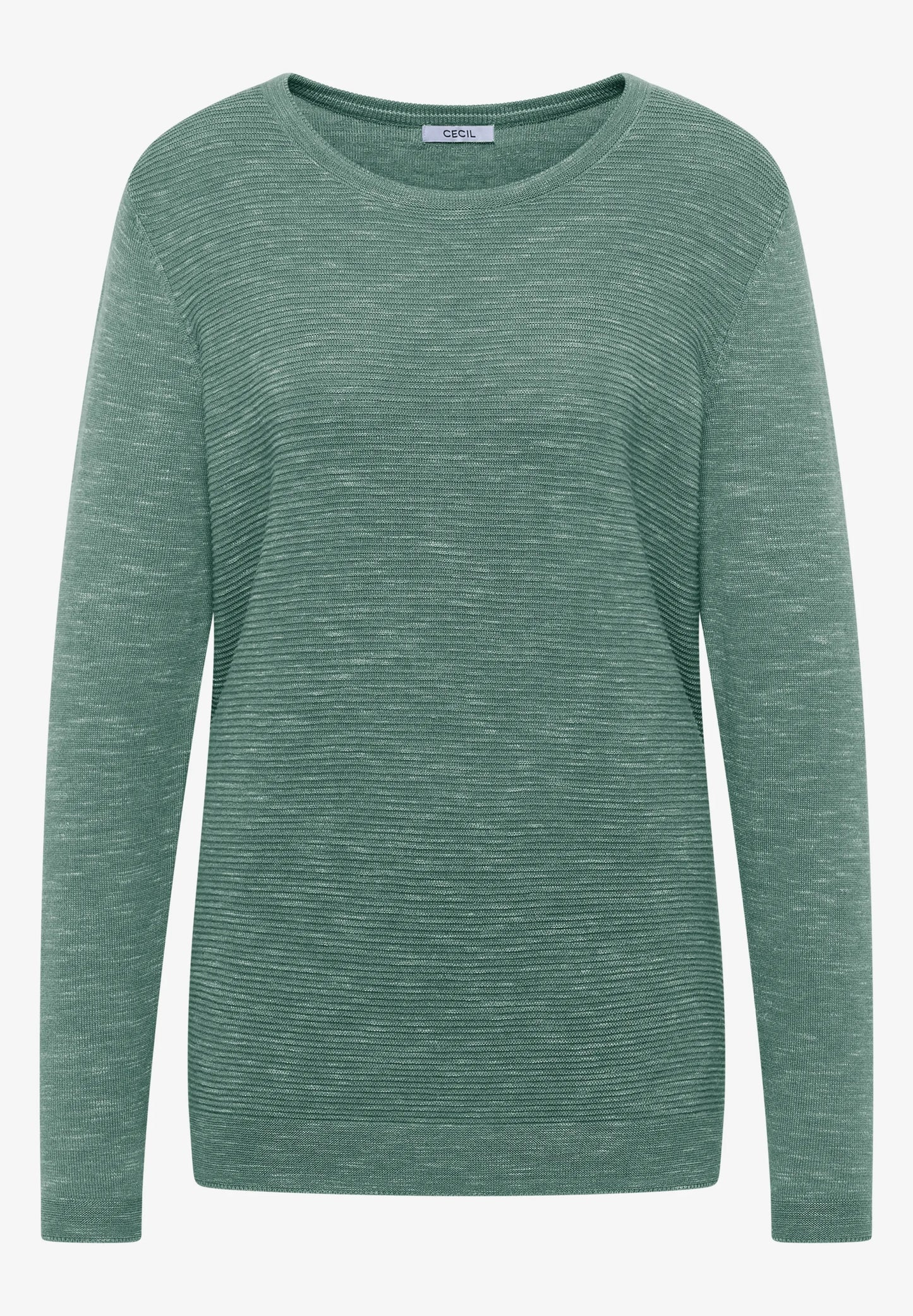 Strukturerad tröja, smokey green