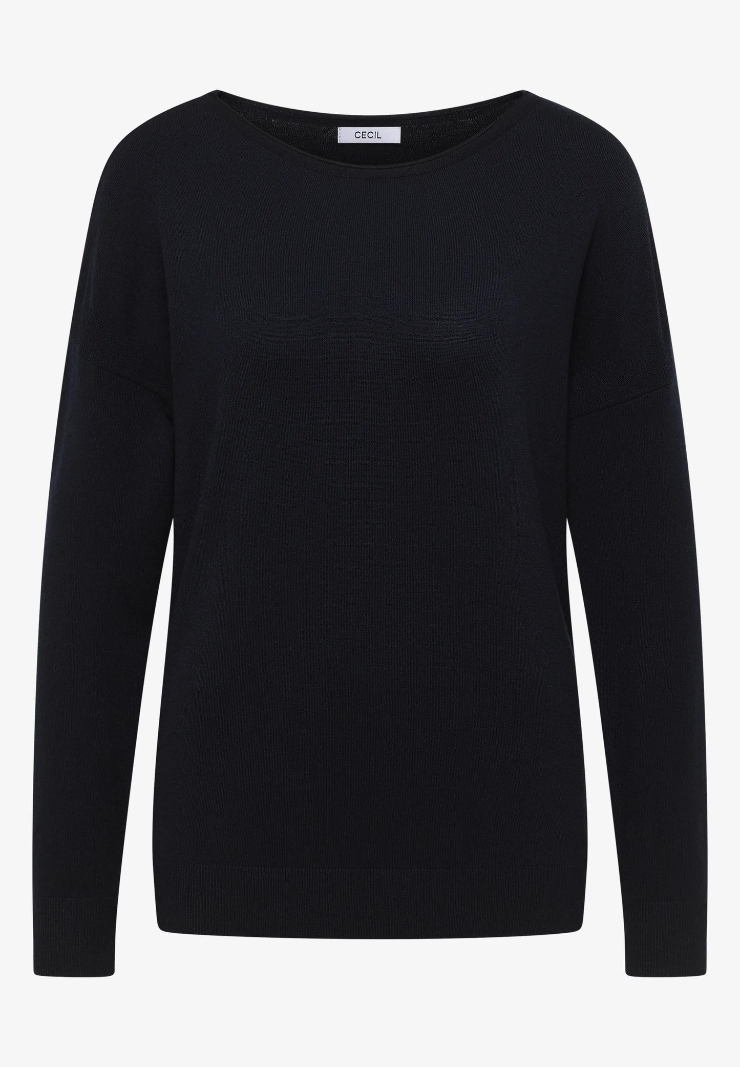 Tröja med strukturdetalj, urban dark blue