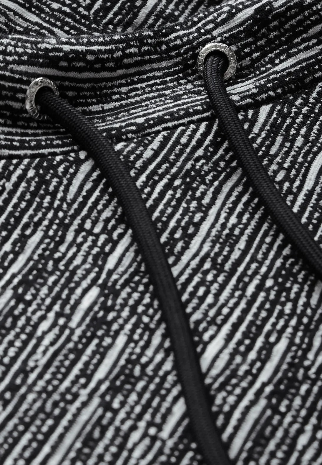 Tröja med diagonal struktur i melange look