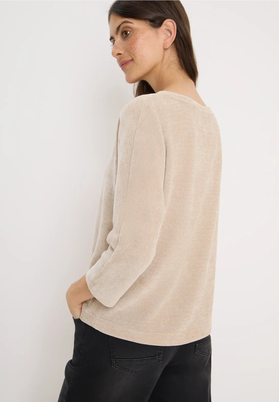 Manchestertröja, beige