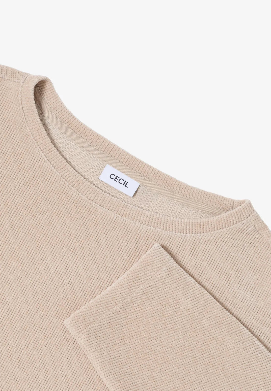 Manchestertröja, beige