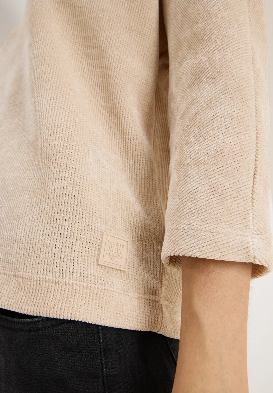 Manchestertröja, beige