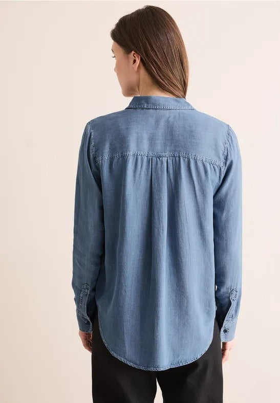 Mjuk lyocell blus