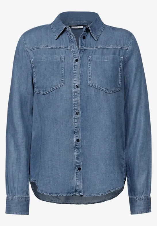Mjuk lyocell blus