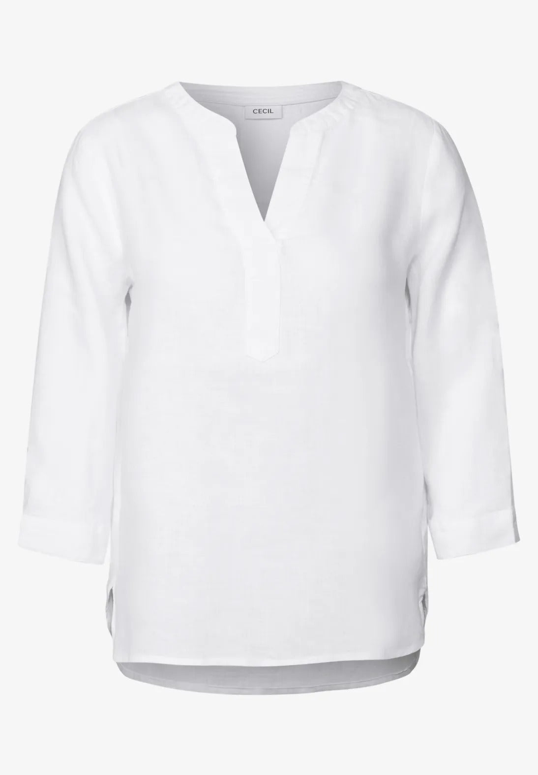 Linneblus 100% linne,khaki