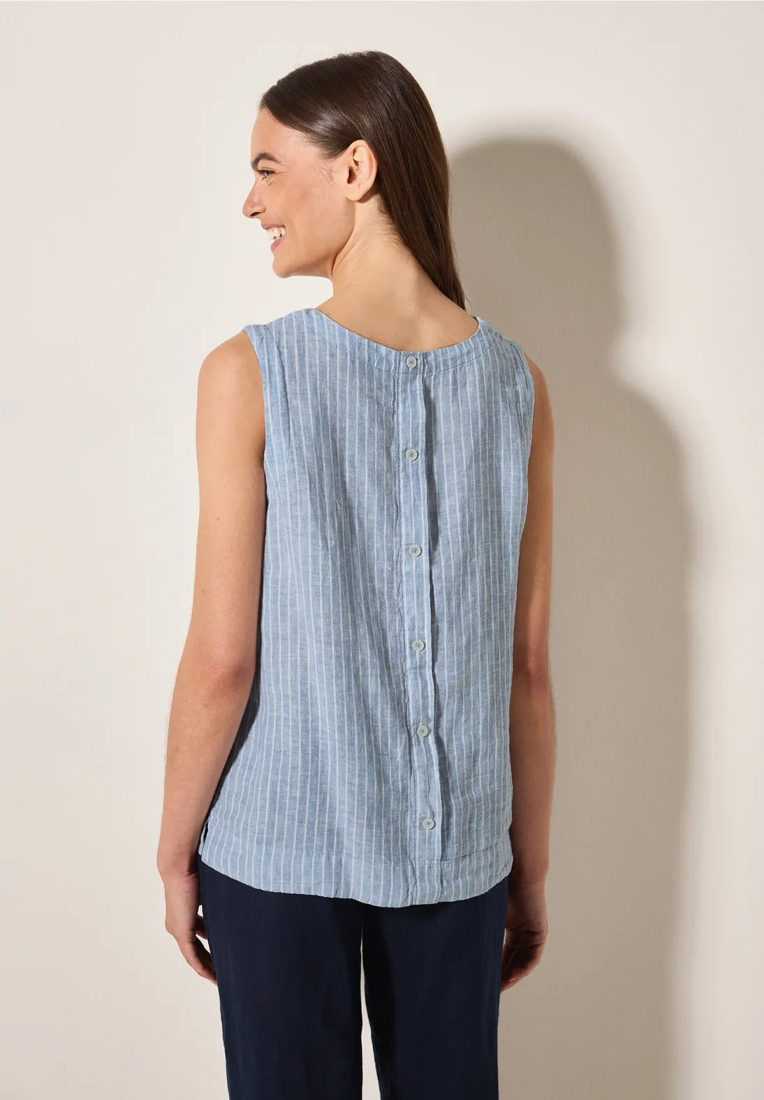 Randig linnetop, Chambray