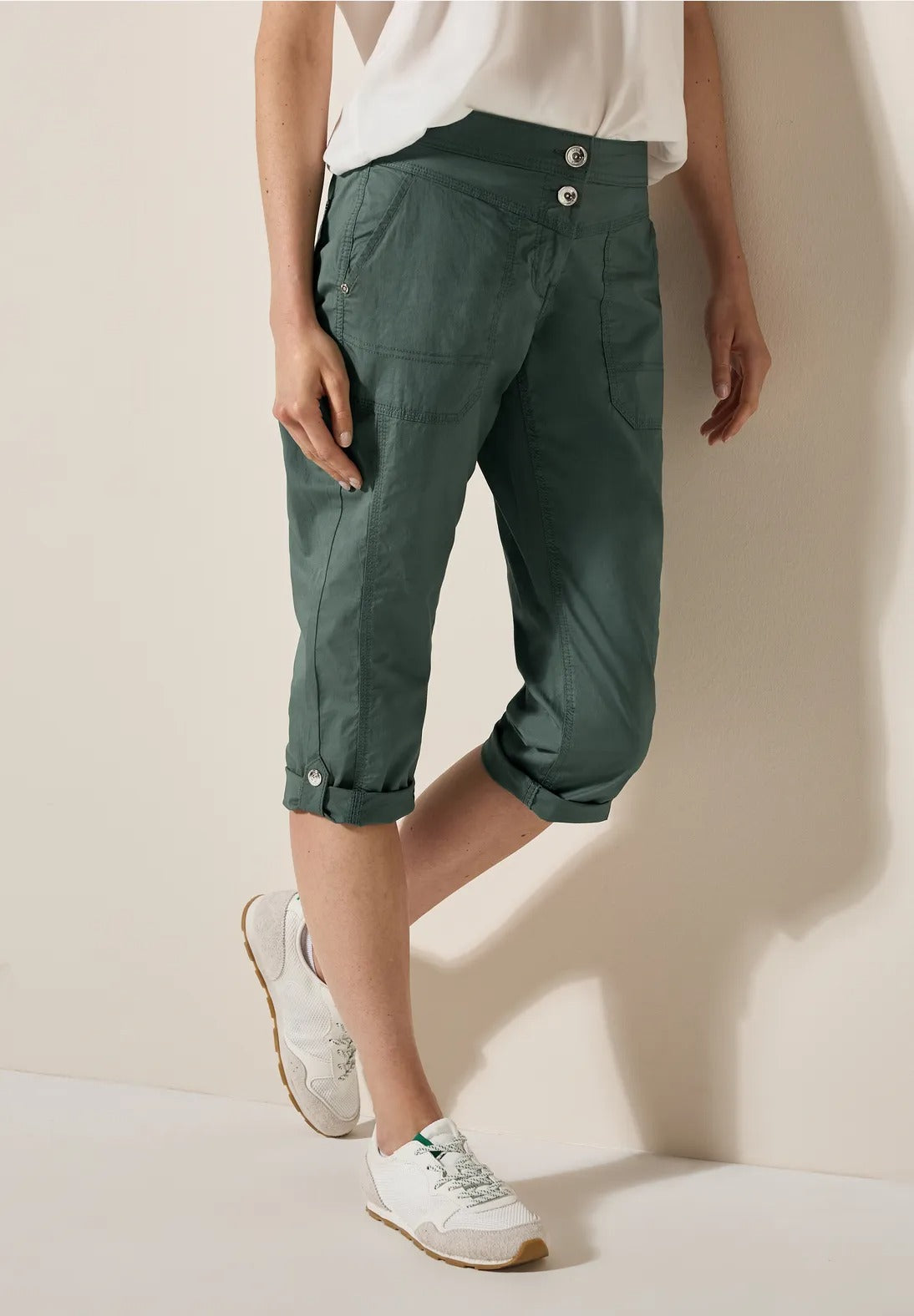 Papertouch byxor 22 längd ,balmy khaki