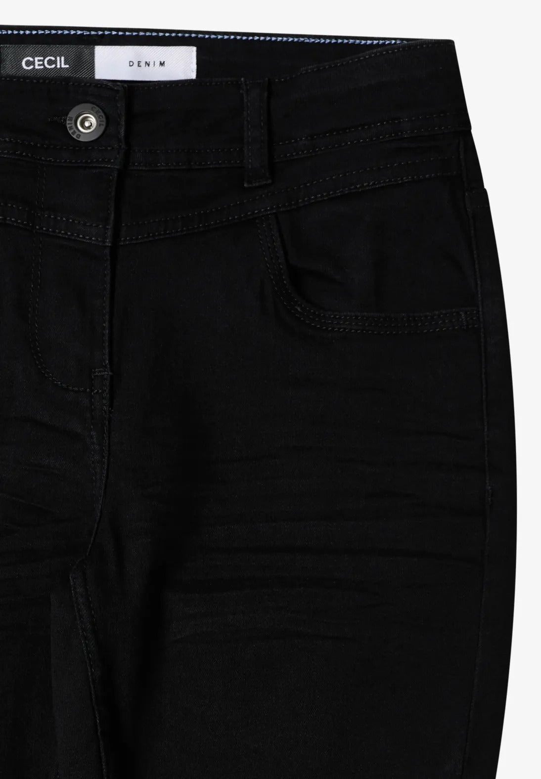 Svarta jeans av favoritmodellen Vicky, hög midja, 30 o 32 längd