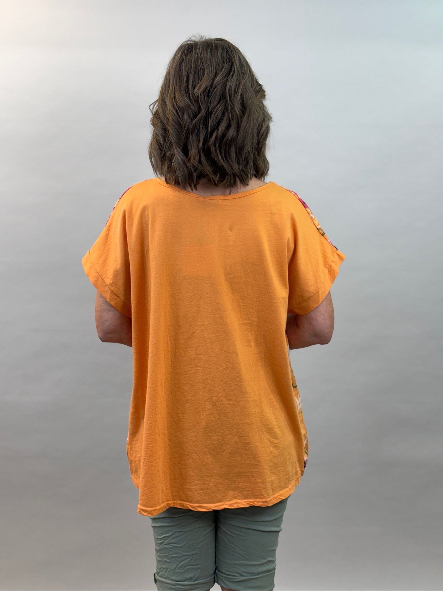 Topp med bommor Edit- MixbyHeart, orange