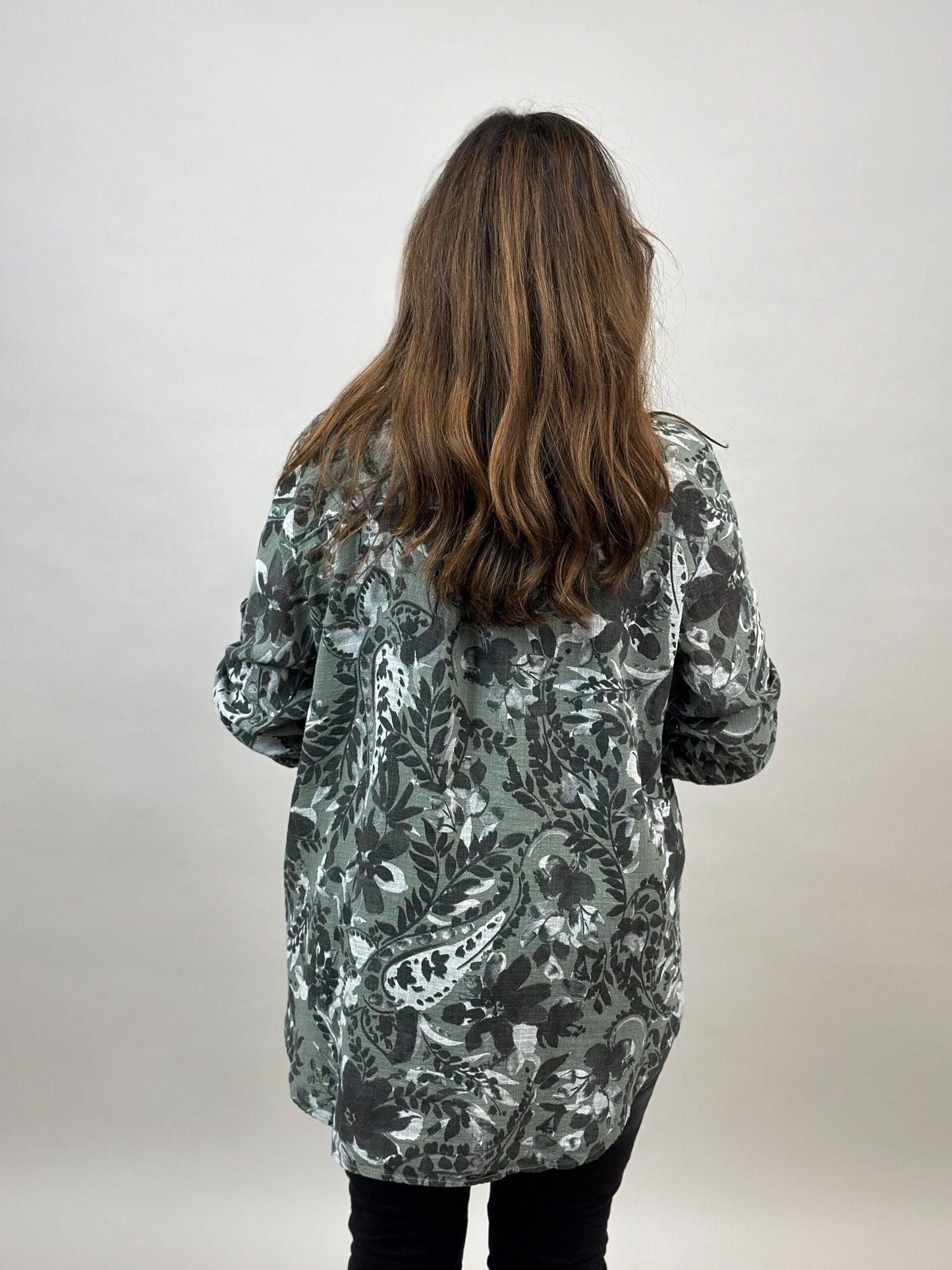 Mönstrad blus i bomull, Ellie475 från Mixbyheart
