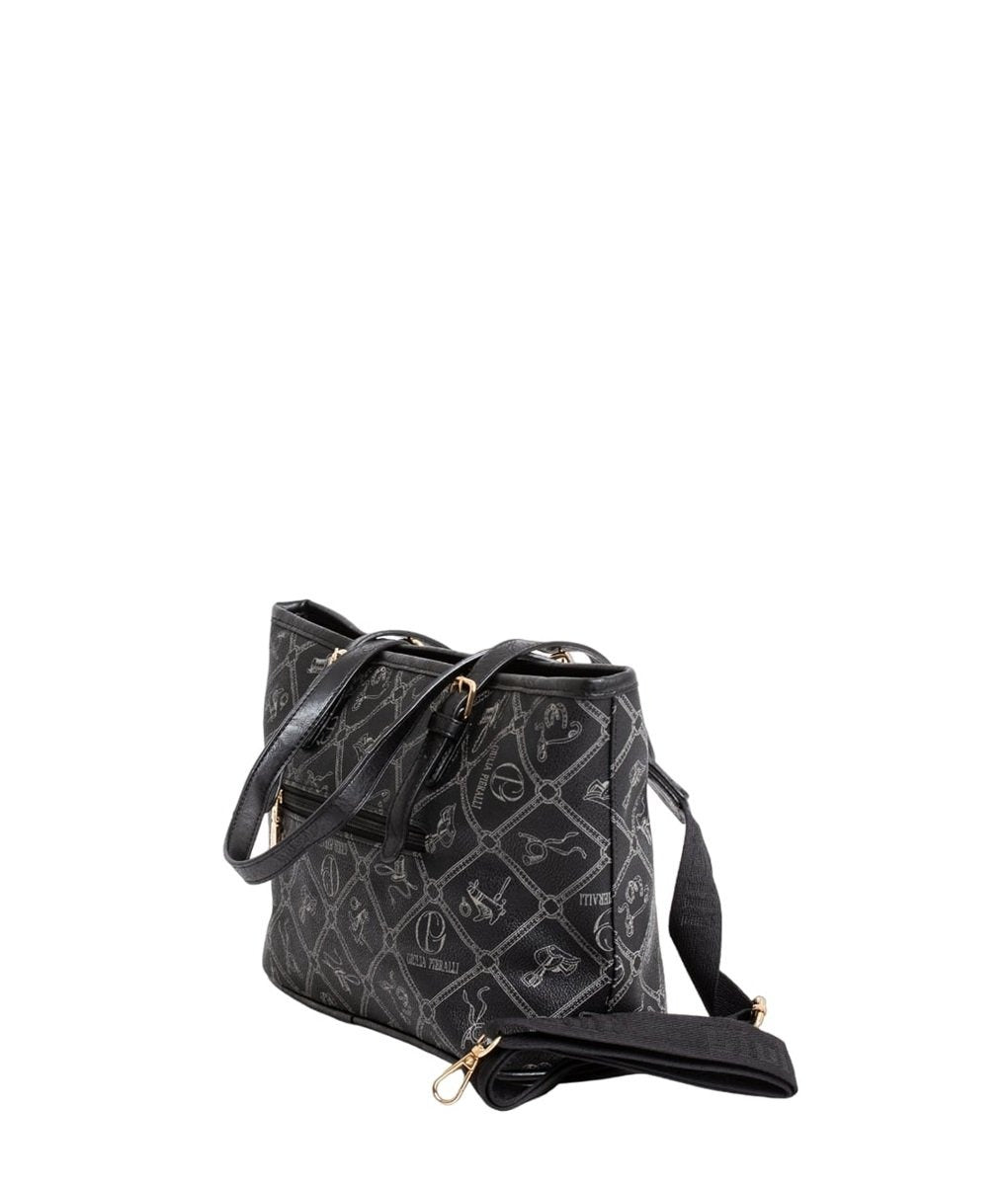 GP Logo Totebag , Svart