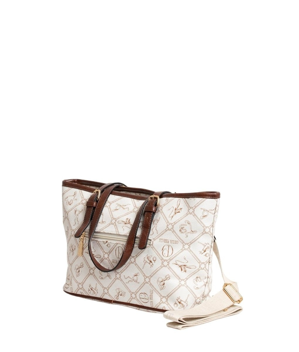 GP Logo Totebag , Beige