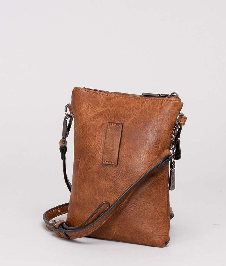 Giulia Pieralli Classic Phonebag Cognac
