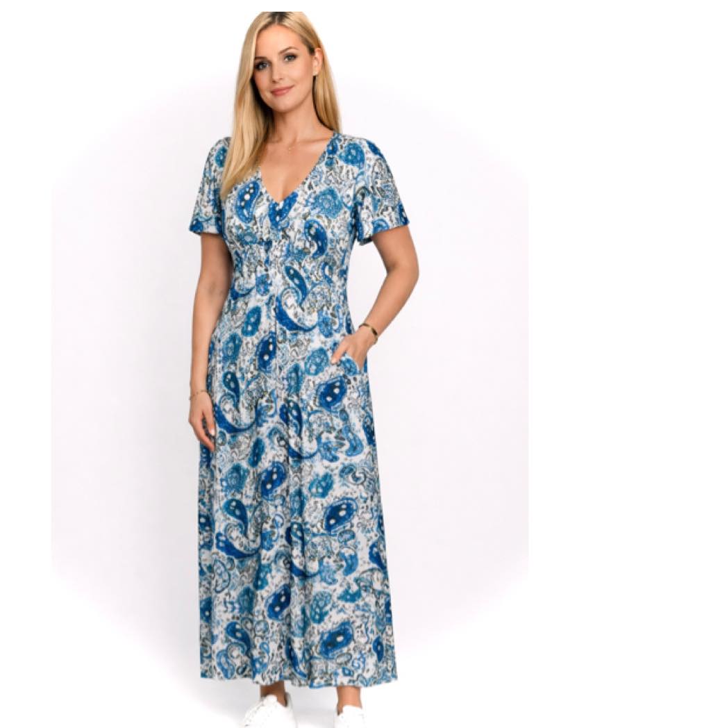 Paisleymönstrad klänning från Chica London