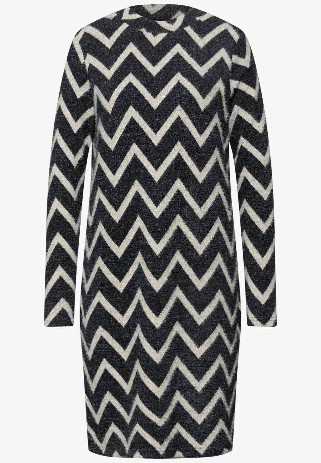 Supermjuk mönstrad klänning från Street One