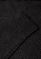 Öppen mysig kofta från Street One, svart