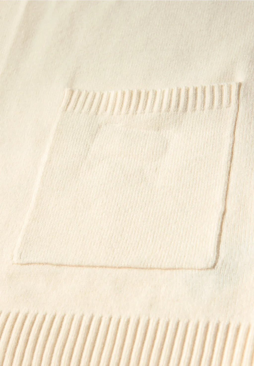 Öppen mysig kofta  från Street One, cremevit