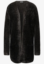 Fjädergarn kofta från Street One, brun