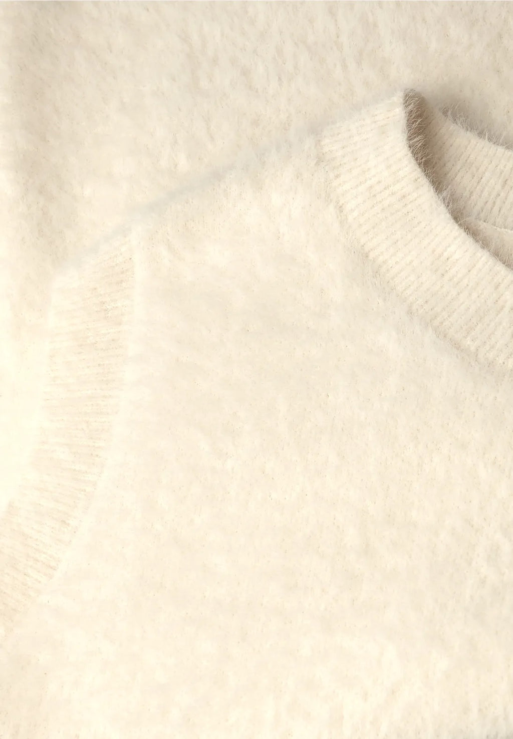 Fjädergarn väst från Street One, cremevit