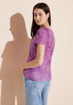T-shirt med resår nertill