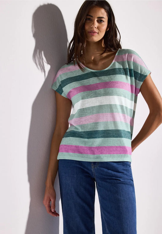 Randig T-shirt