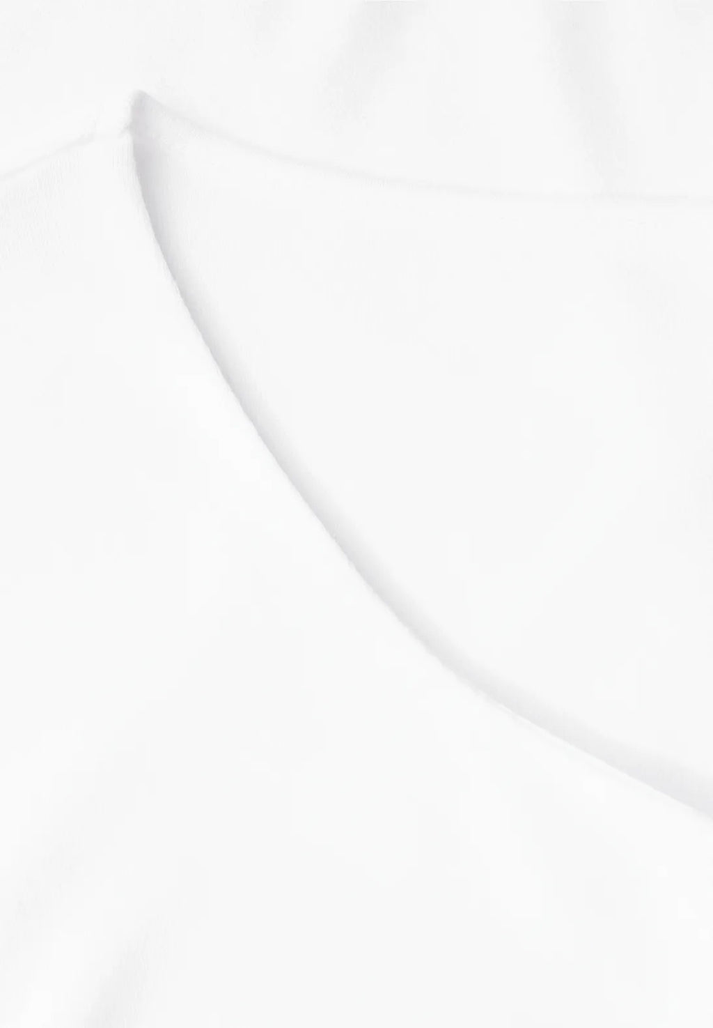 Bastopp med hjärtformad ringning från Street One, vit