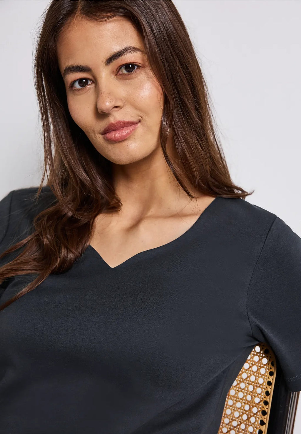 Bastopp med hjärtformad ringning från Street One, blå