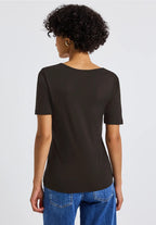 Bastopp med hjärtformad ringning från Street One, brun