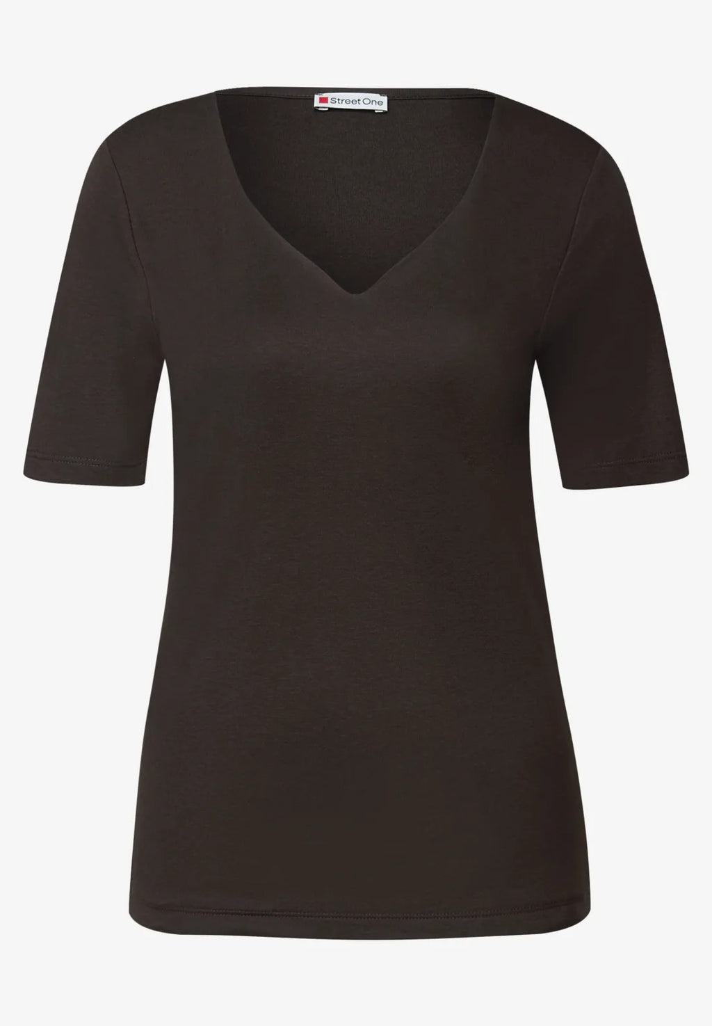 Bastopp med hjärtformad ringning från Street One, brun