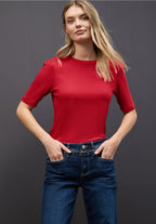 Bastopp med liten puffärm