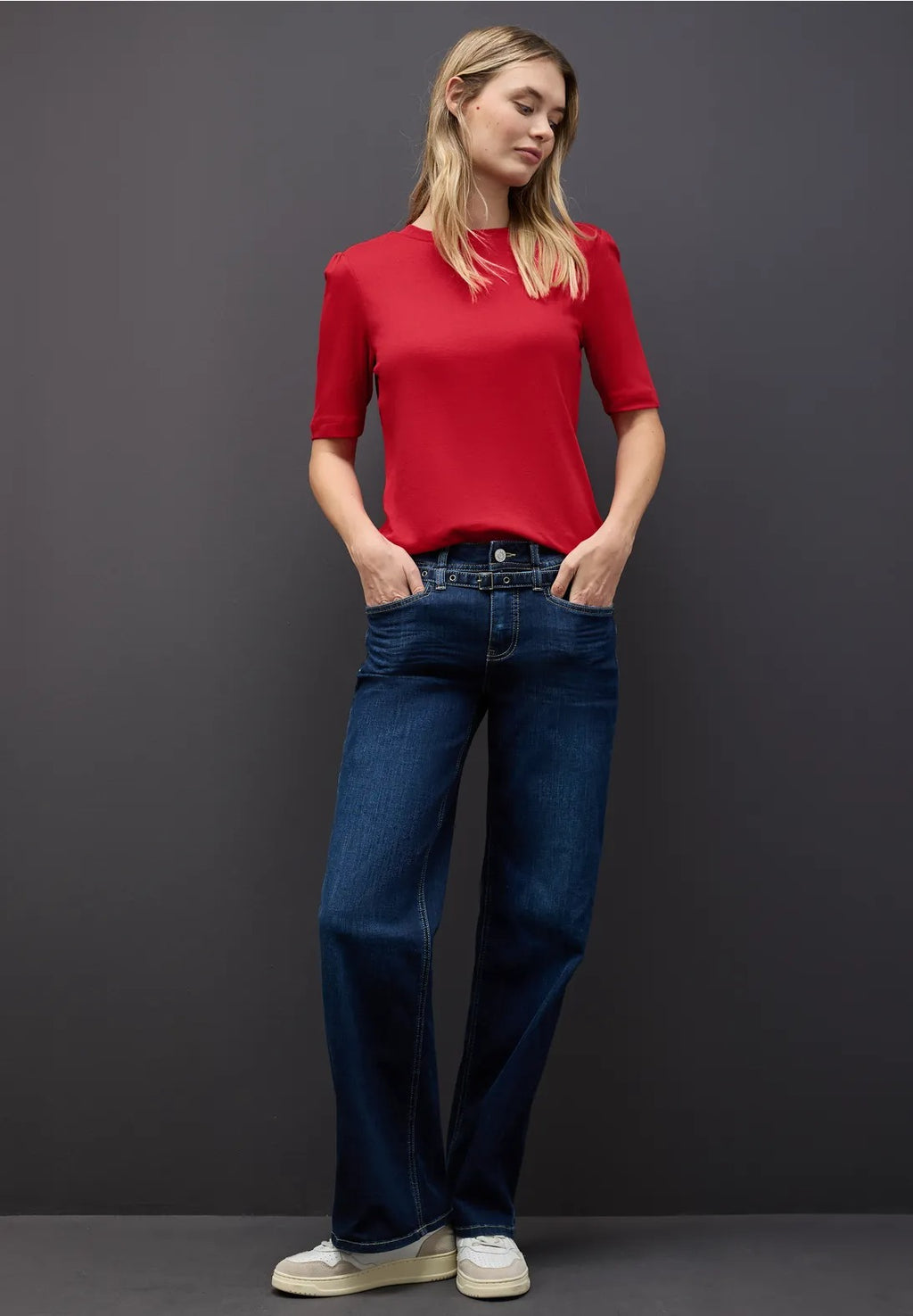 Bastopp med liten puffärm