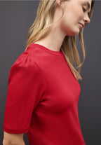 Bastopp med liten puffärm