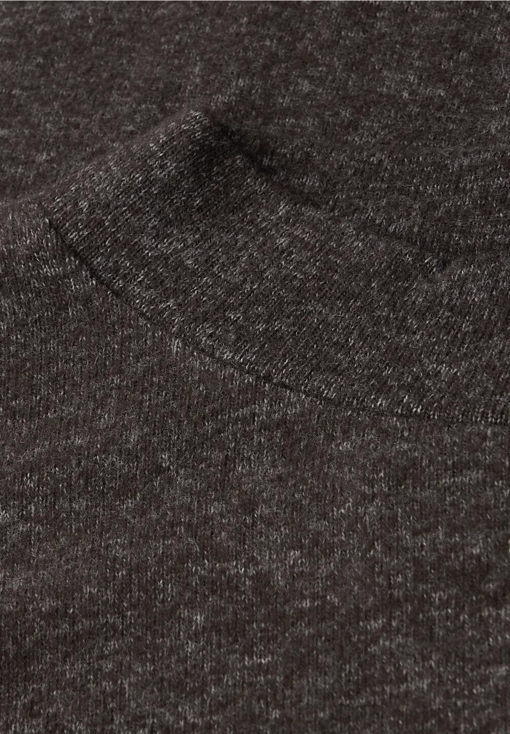 Mjuk polotröja, brun