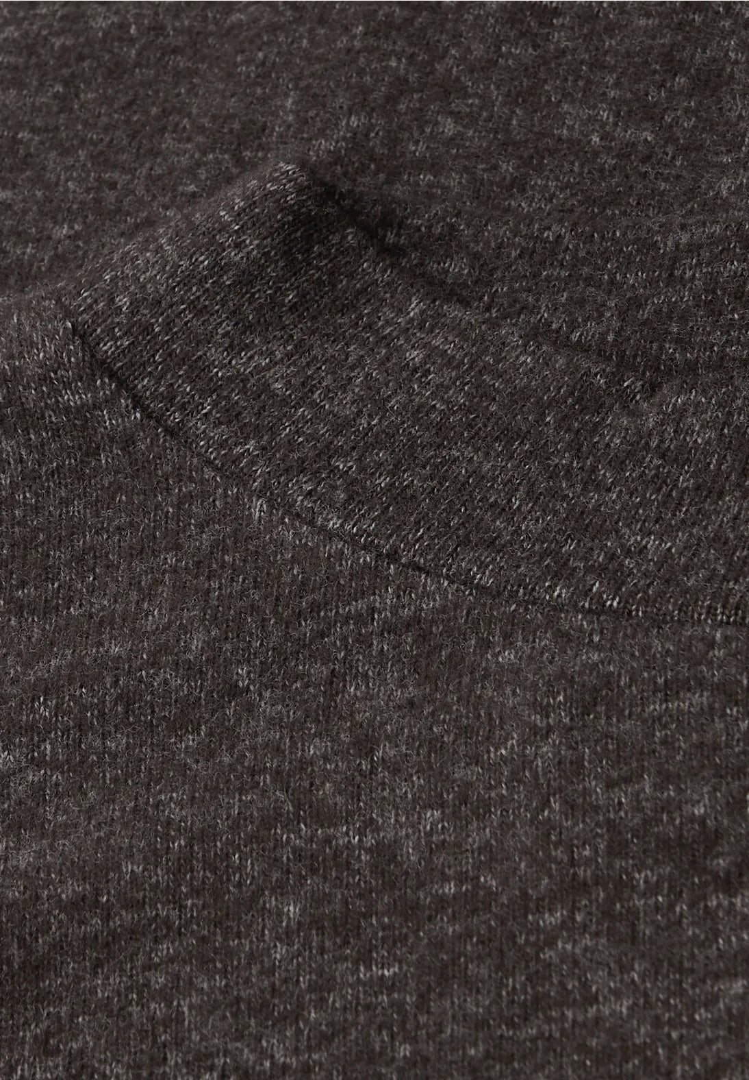 Mjuk polotröja, brun