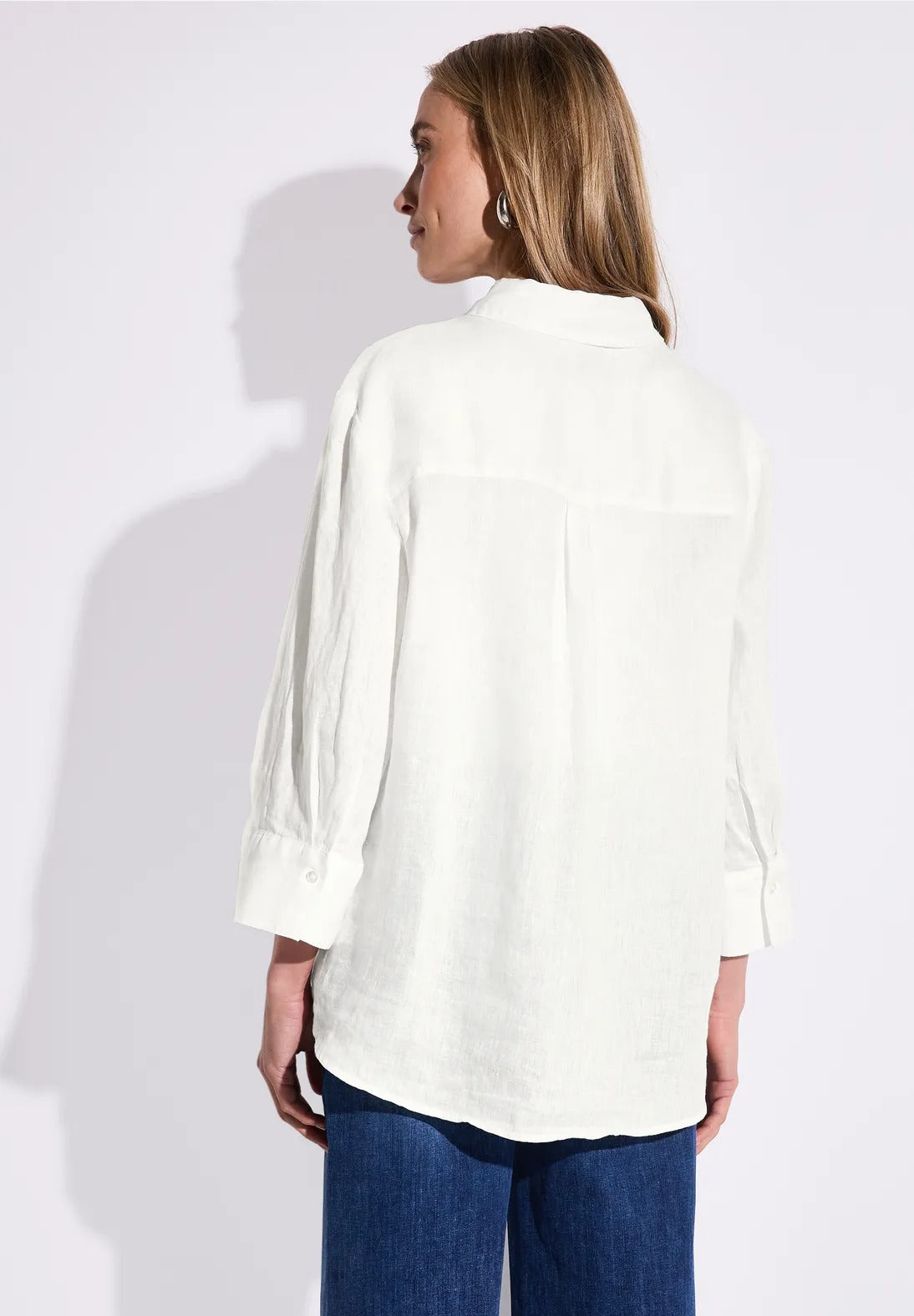 Linneskjorta, offwhite