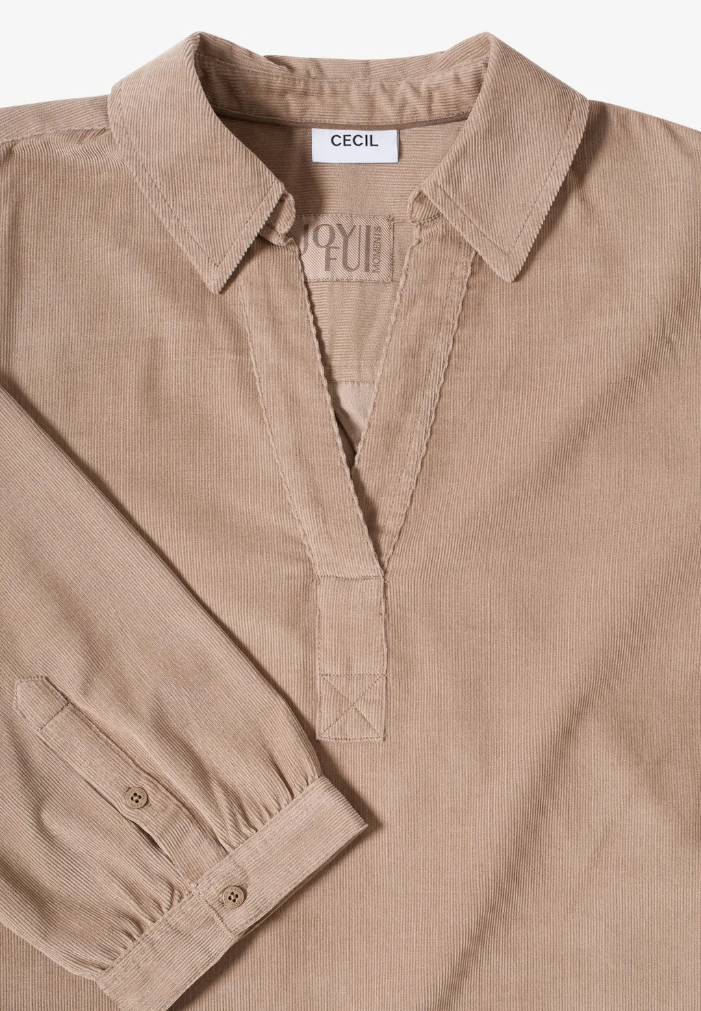 Manchesterklänning, taupe