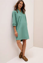 Manchesterklänning, juvelgrön