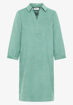 Manchesterklänning, juvelgrön