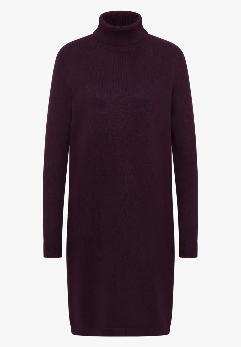 Stickad poloklänning