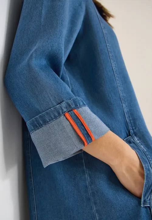 Klänning i denim-look från Cecil