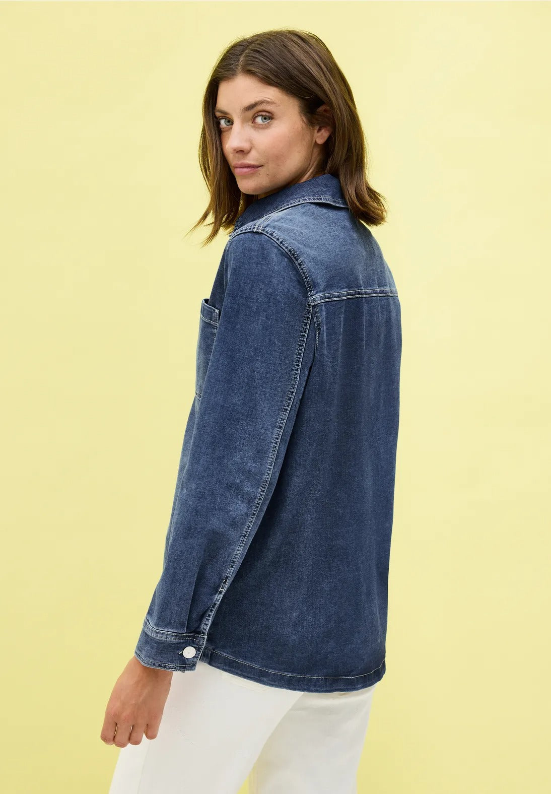 Jeansskjorta, oversize