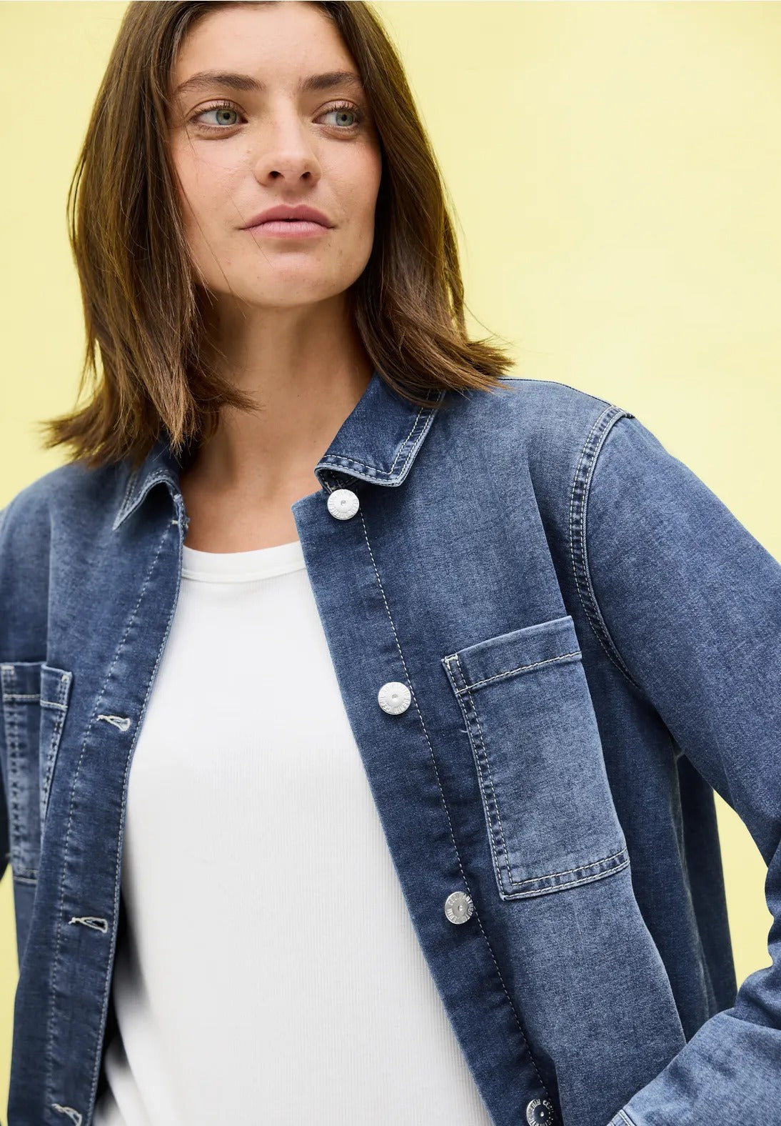 Jeansskjorta, oversize