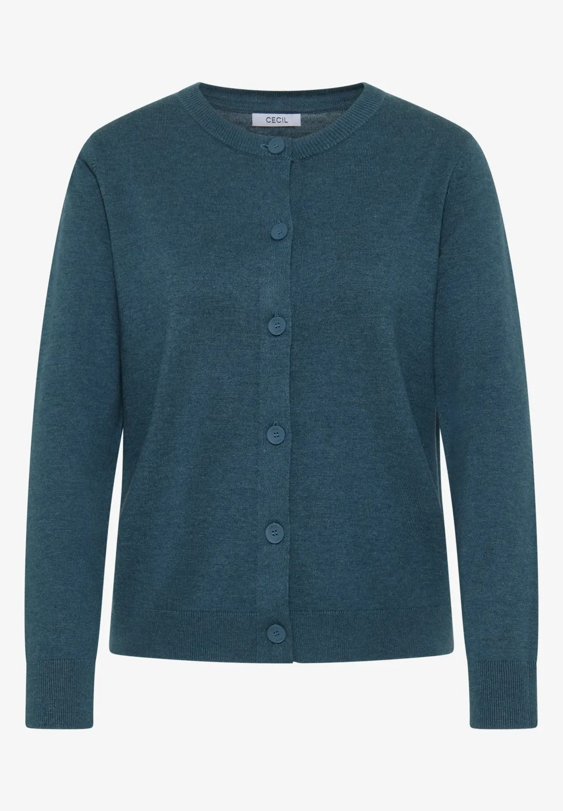 Kofta med knappslå, teal blue