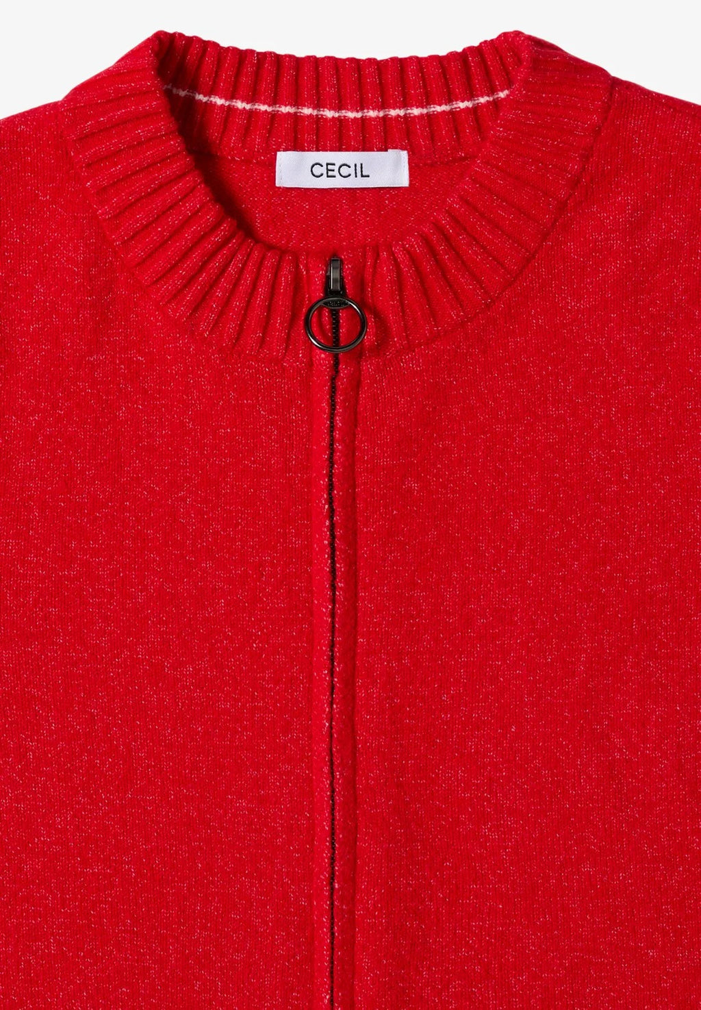 Mysig kofta med dragkedja från Cecil