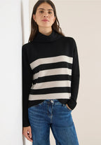 Mjuk polotröja , svart