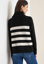 Mjuk polotröja , svart